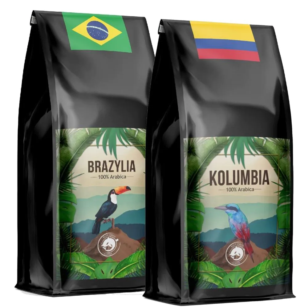 Set za kafu Blue Orca (Brazil + Kolumbija Medelin)