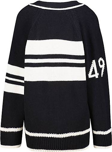GANT Damen Strickjacke VARSITY V-NECK CARDIGAN