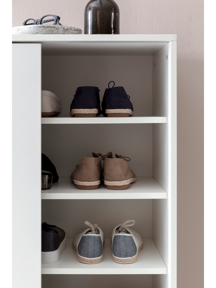 KADIMA DESIGN Schuhschrank WL5.712 Holz 100x108x37,5 cm Ablage Hoch, Design in Weiß günstig kaufen onesize
