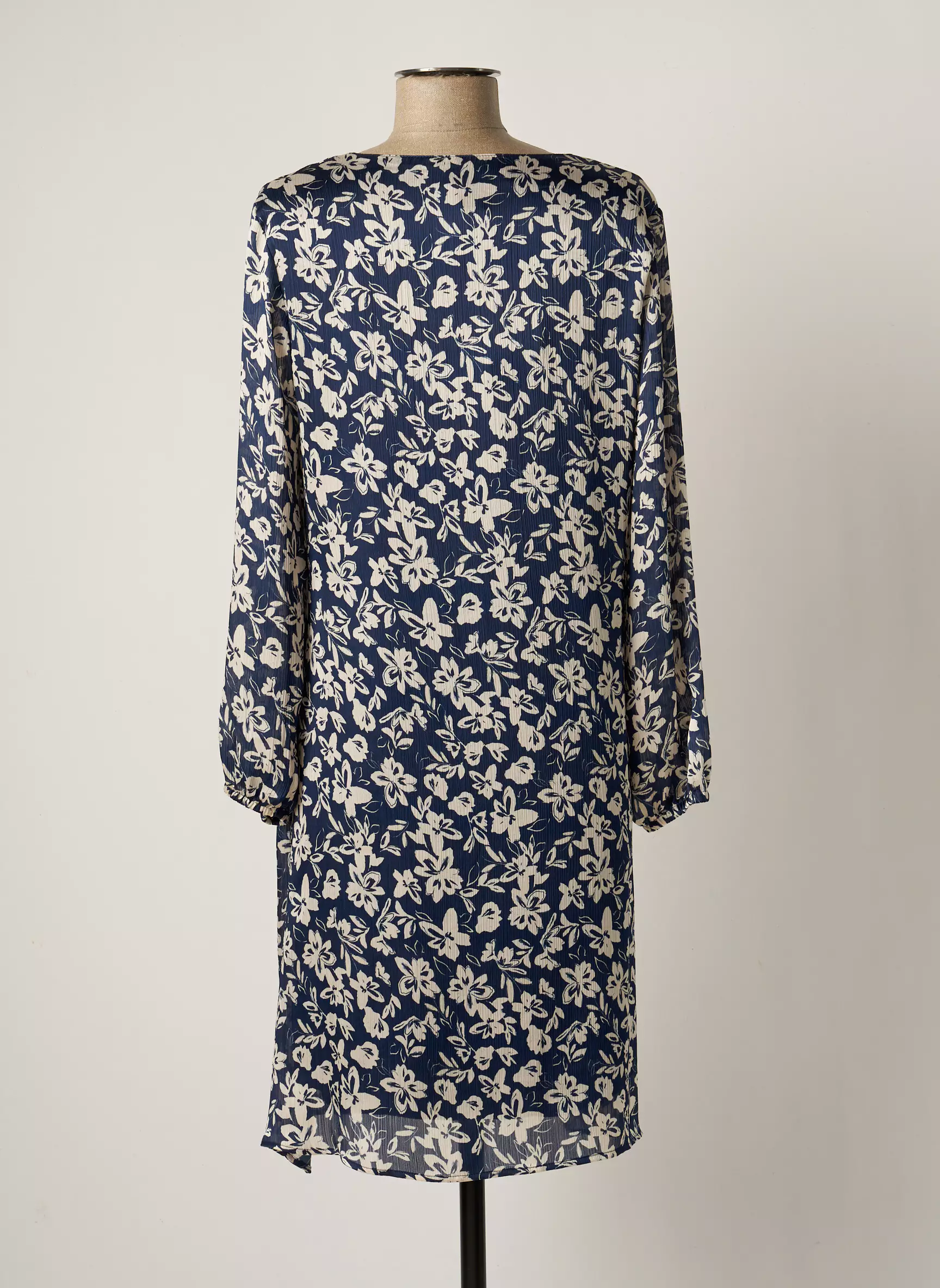 Griffon Robes Mi Longues Femme couleur bleu
