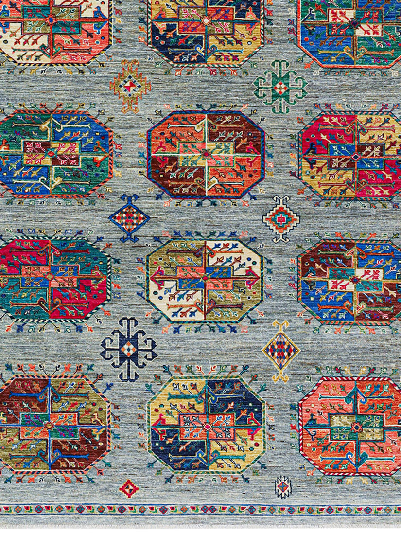 Buchara Ghazni ca. 171 x 241 cm, Unikat / Einzelstück