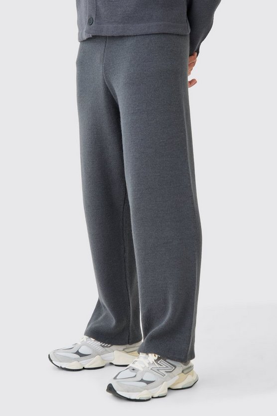 Lockere Strick-Hose