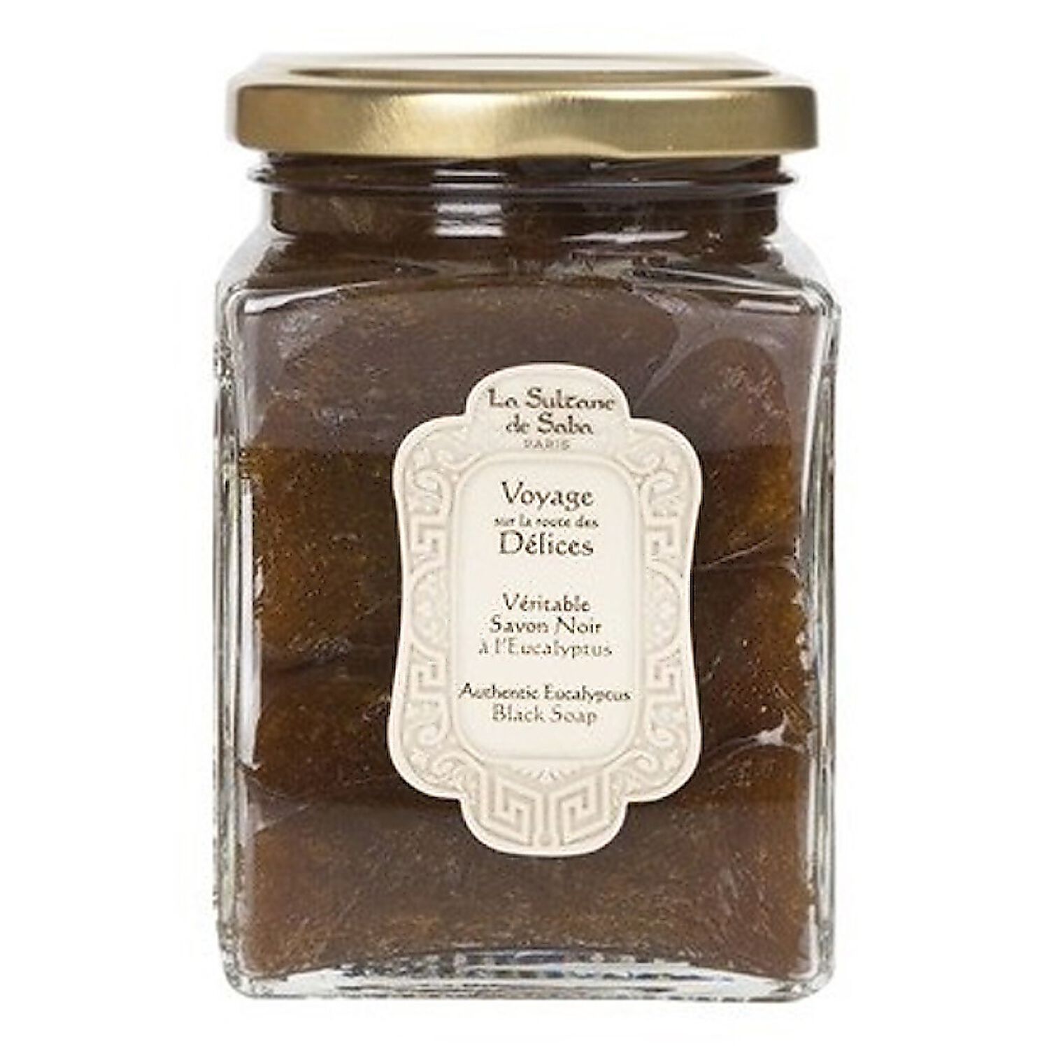 La Sultane de Saba Rituels du Hammam Véritable Savon Noir à l'Eucalyptus 300 ml