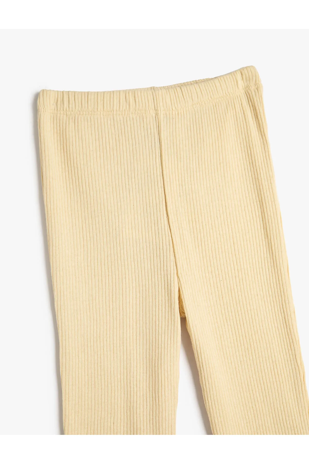 Koton  Basic-Leggings mit geripptem, elastischem Bund und weicher Struktur