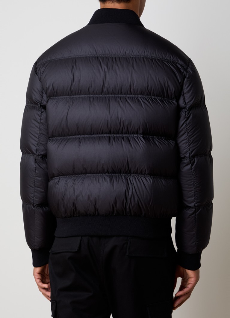 Moncler Quilted bomber jacket with down filling