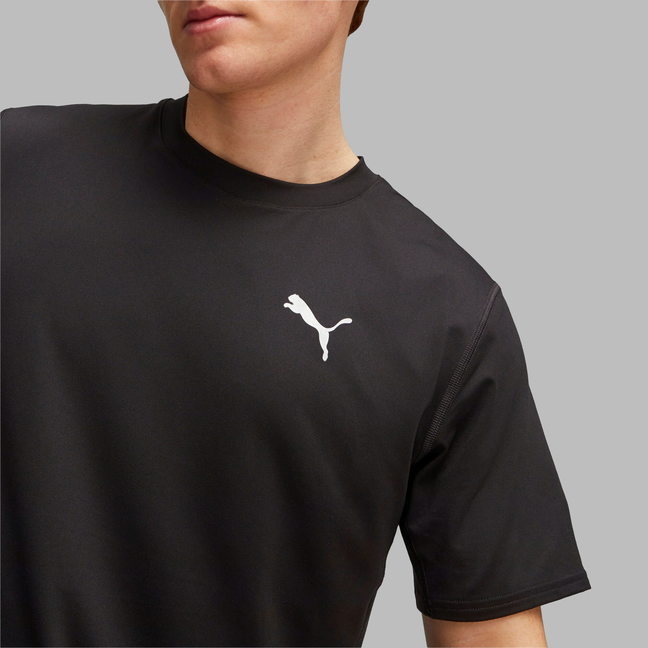 Run Cloudspun Laufshirt Herren - Schwarz