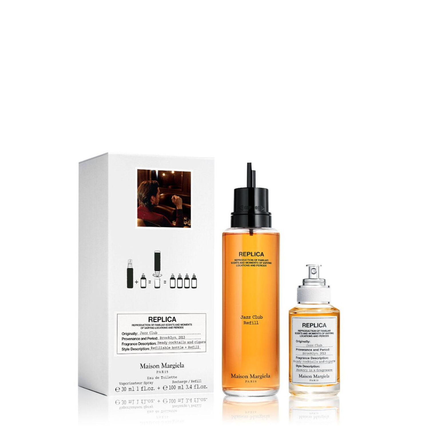 Maison Margiela Jazz Club Coffret Eau de Toilette 30 ml & Recharge 100 ml