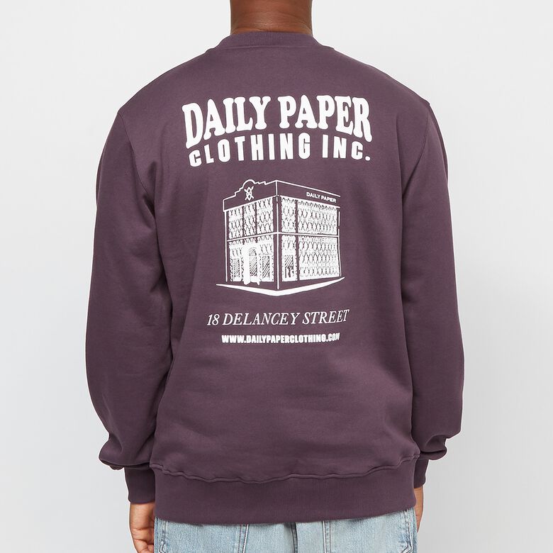 Daily Paper Nedeem Sweater plum perfect purple