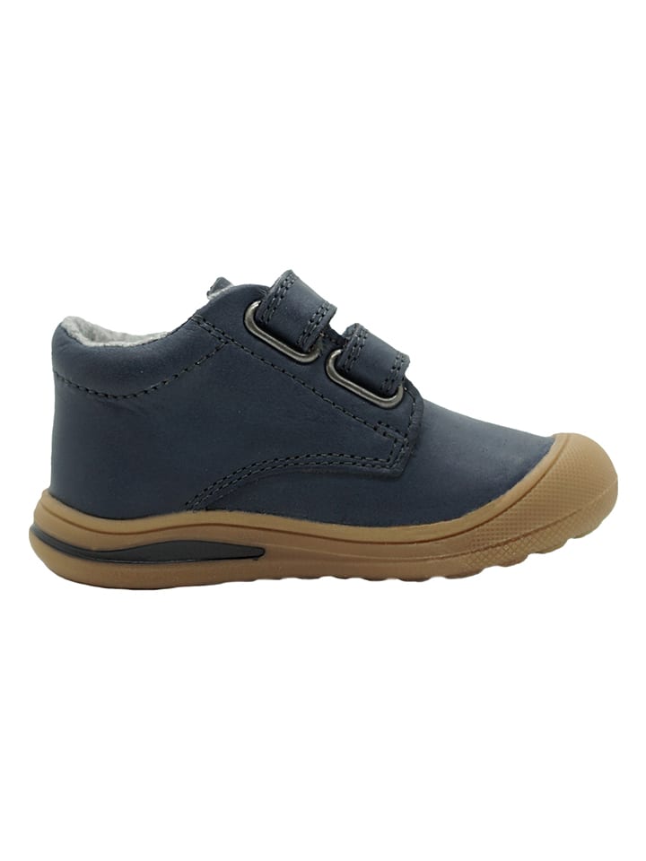 lamino Leder-Sneakers in Dunkelblau günstig kaufen