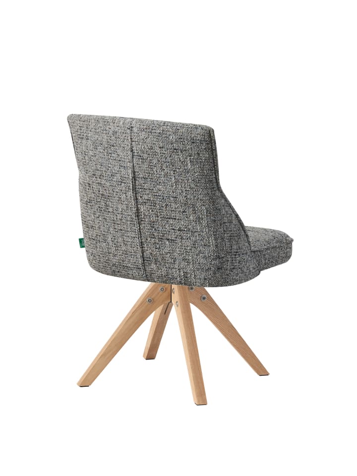DUBI Möbel 2er-Set: Drehstuhl TALINA in Dunkelgrau - (B)49 x (H)84 x  (T)62 cm günstig kaufen onesize
