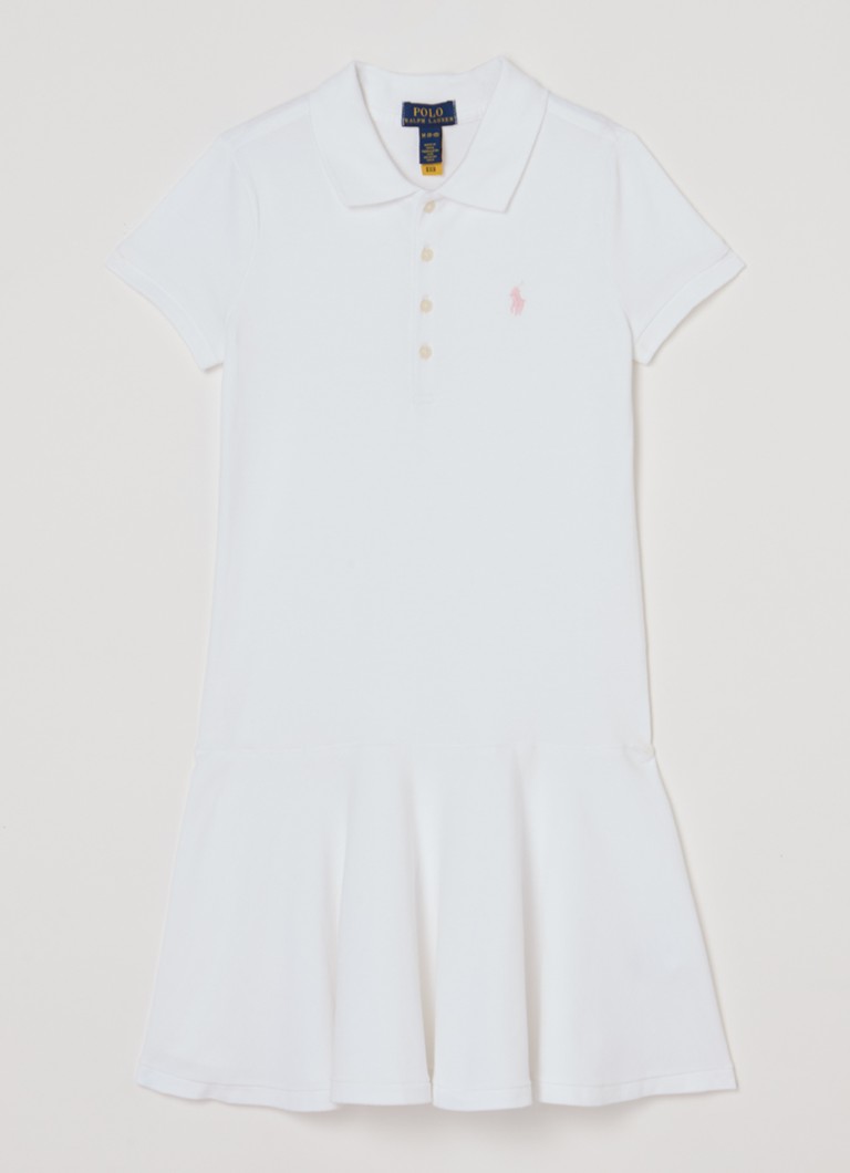 Rochie polo din piqué de bumbac Ralph Lauren