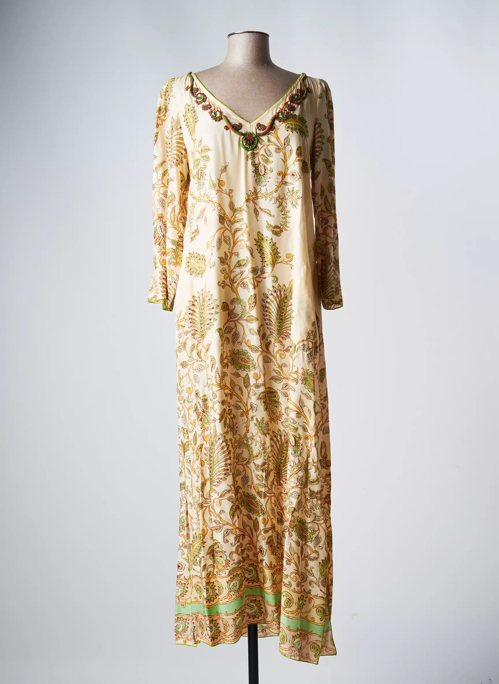 Maliparmi Robes Longues Femme couleur beige