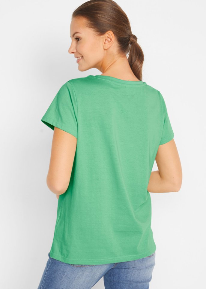 Rundhals-Shirt, Kurzarm (5er Pack)