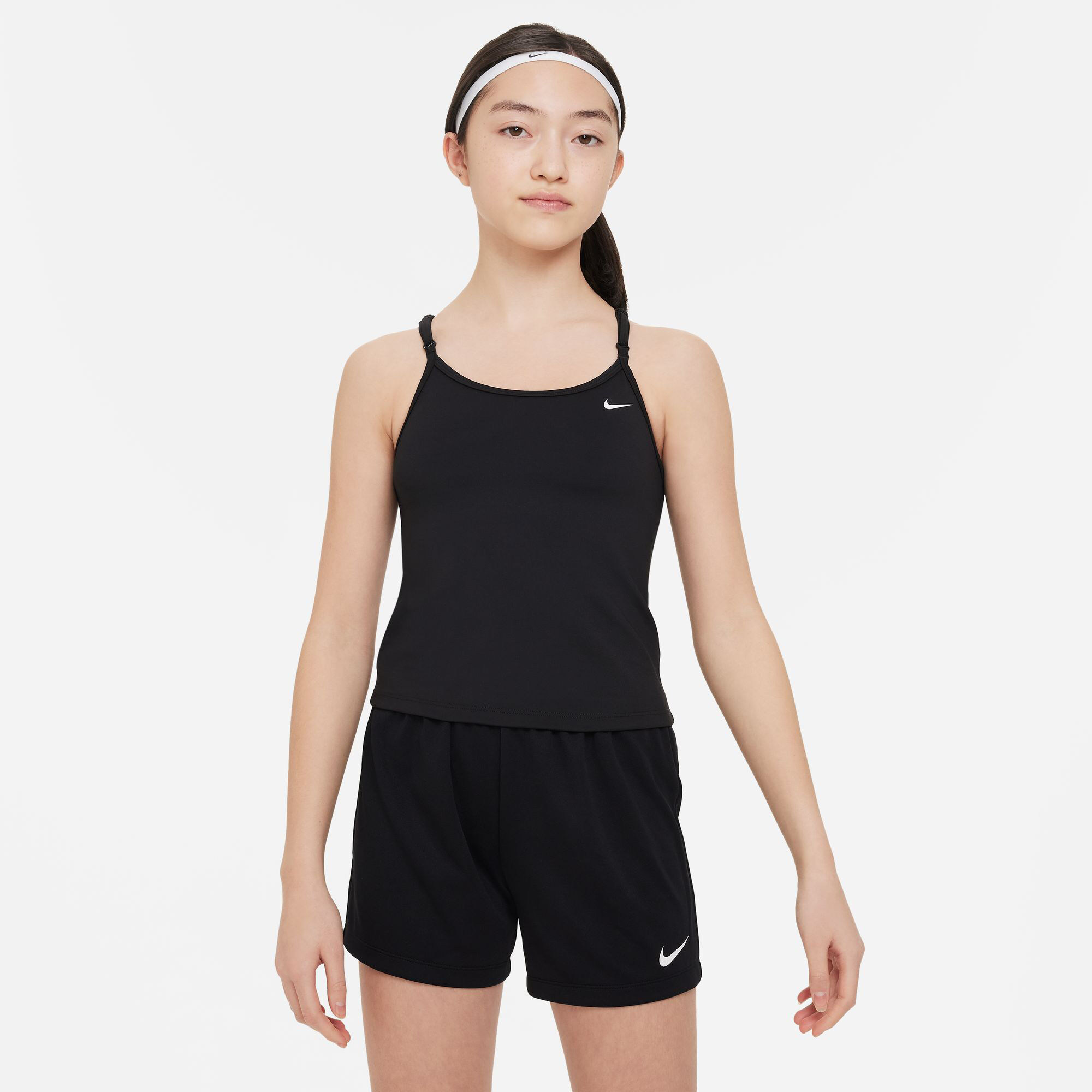 Dri-Fit Big Kids Tank Sport-BH Mädchen - Schwarz