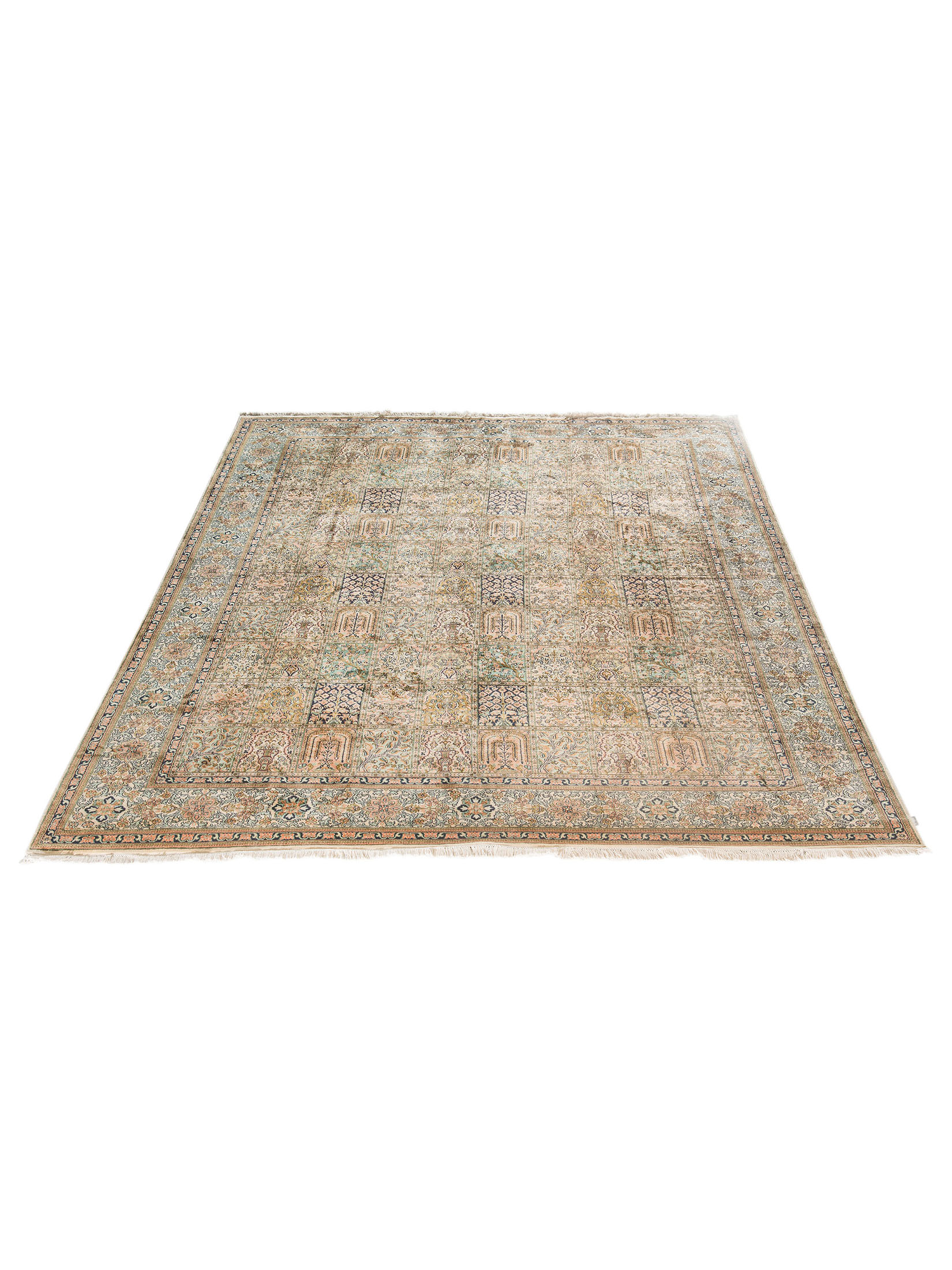 Kaschmir Seide 16/16 ca. 245 x 339 cm, Unikat / Einzelstück