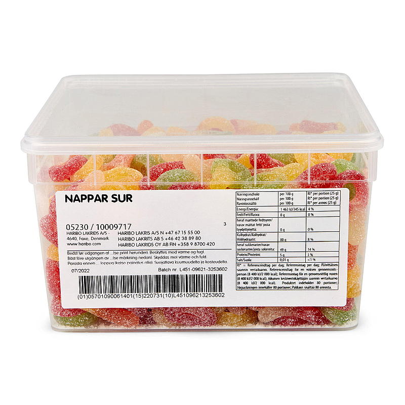 Haribo Sure sutter 2,0 kg