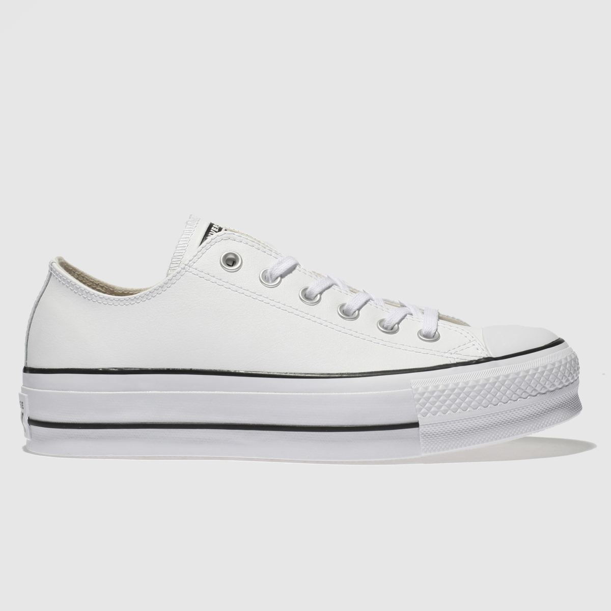 Converse All Star Lift Ox cipő fehér színben