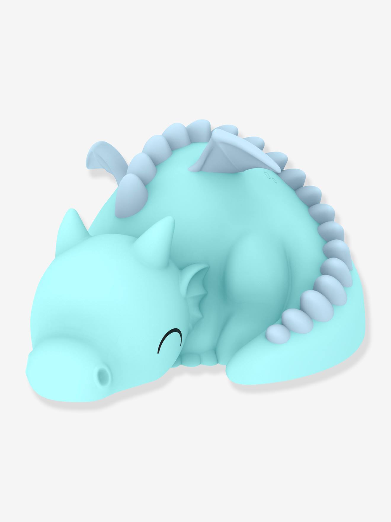 Softes Kinderzimmer Akku-Nachtlicht Drache BREEZY DHINK - blau