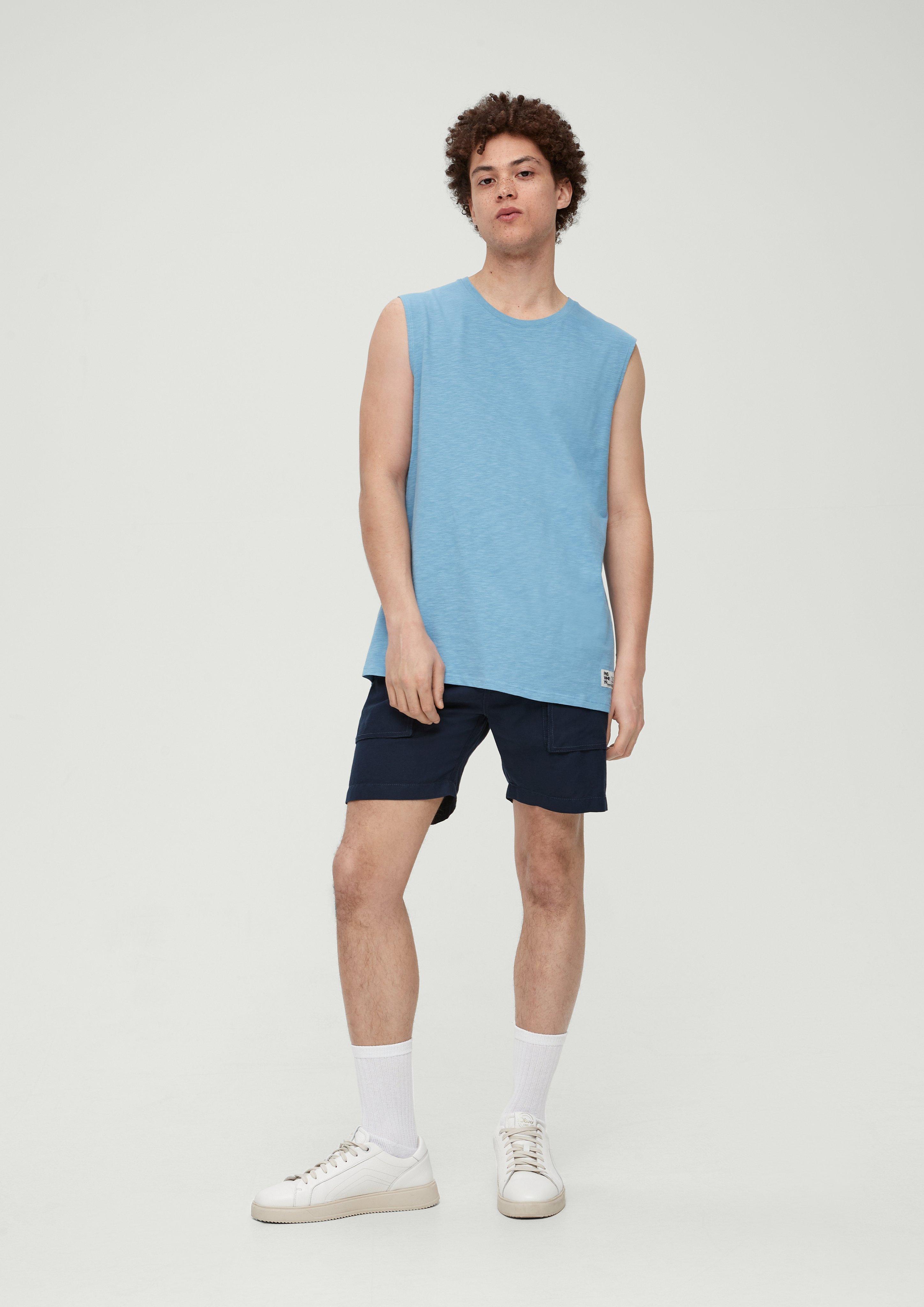 Regular: Shorts aus Leinenmix  2131609-5852