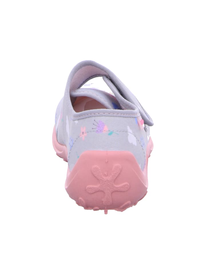 Fischer Markenschuh Hausschuh in grau günstig kaufen