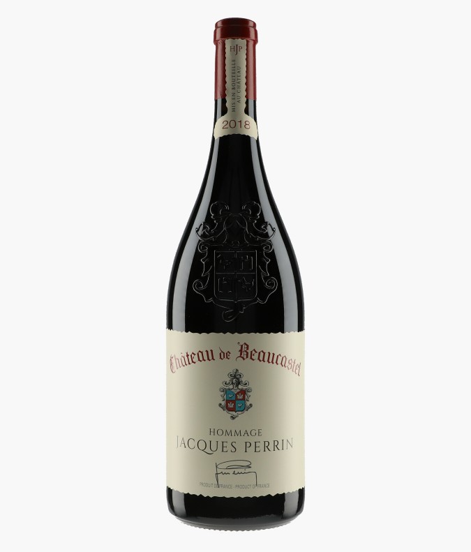 Châteauneuf-du-Pâpe Hommage à Jacques PERRIN 2018BEAUCASTEL