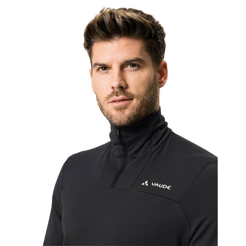 VAUDE Men's Monviso Wool Halfzip LS T-Shirt T-Shirt Herren