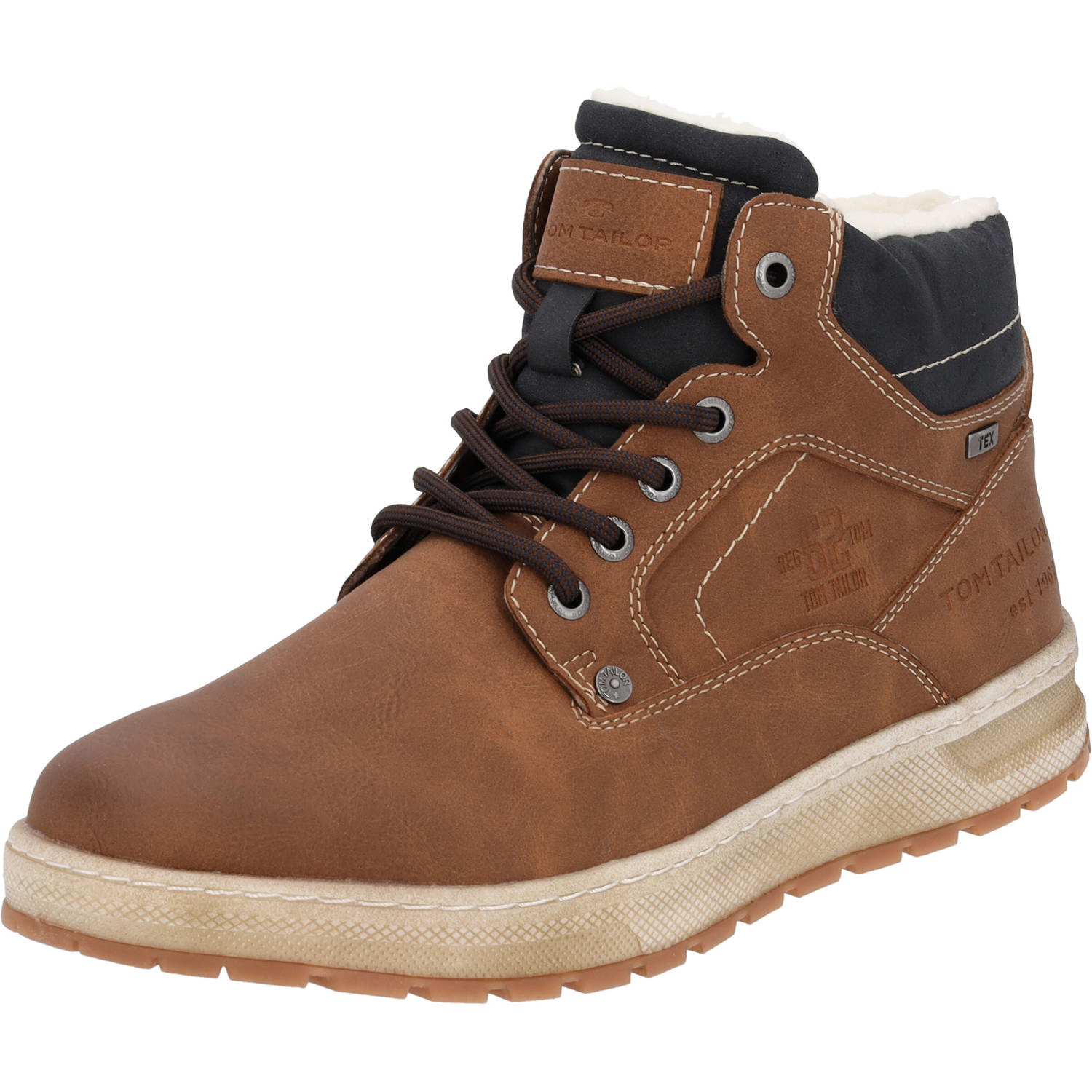 Tom Tailor 4280160, Stiefel, Herren, Braun (Cognac)