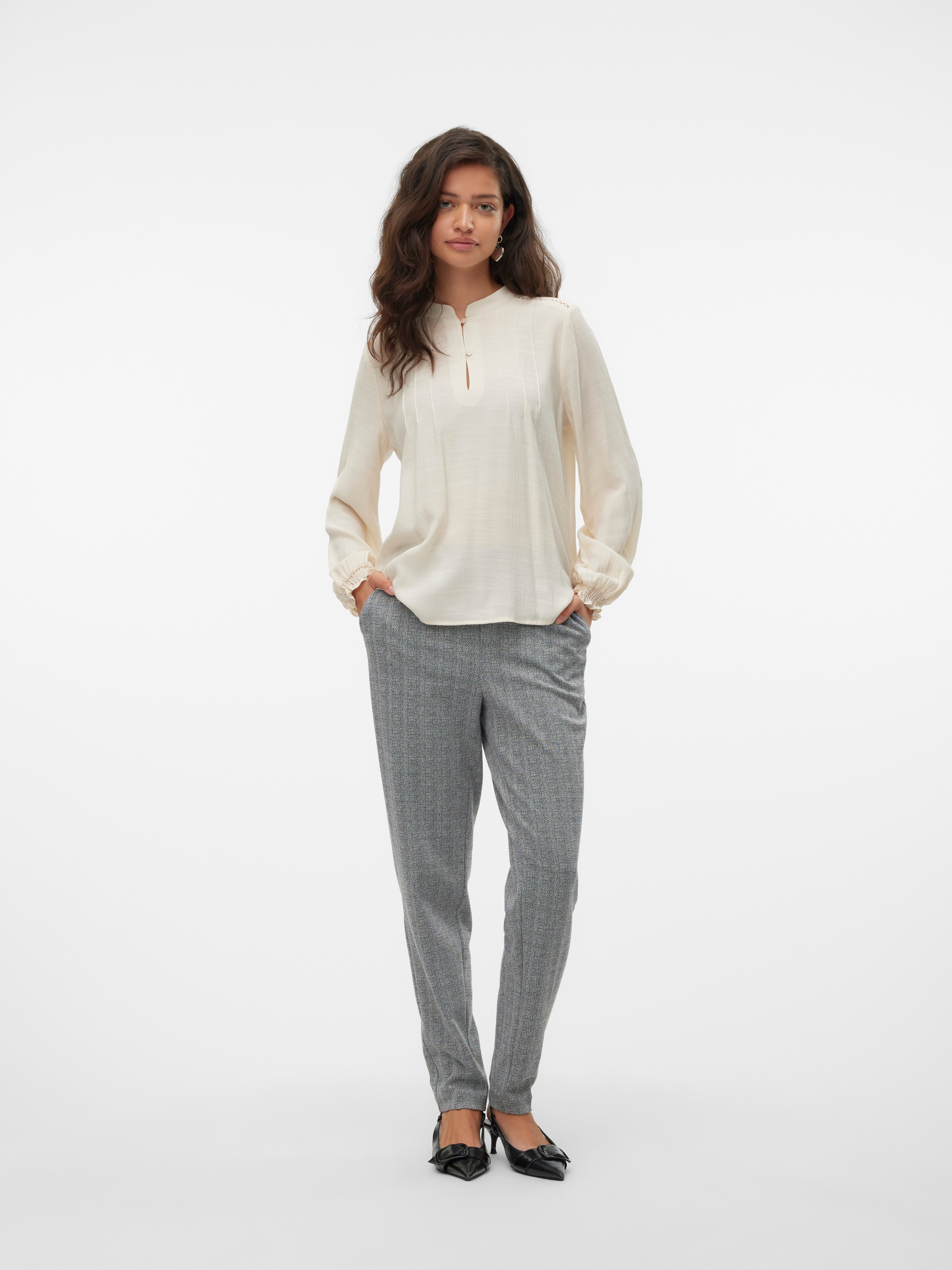VMSILVA Mittlere Taille Hose