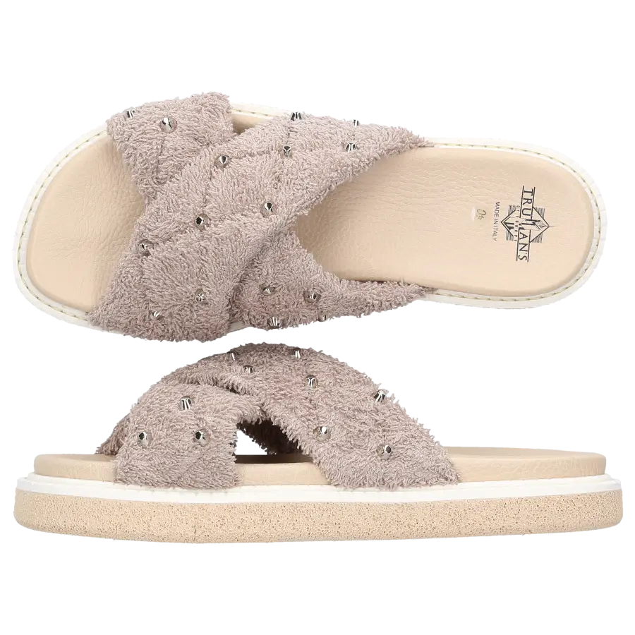 Truman's - Sandalen 9580 Frottee - grau