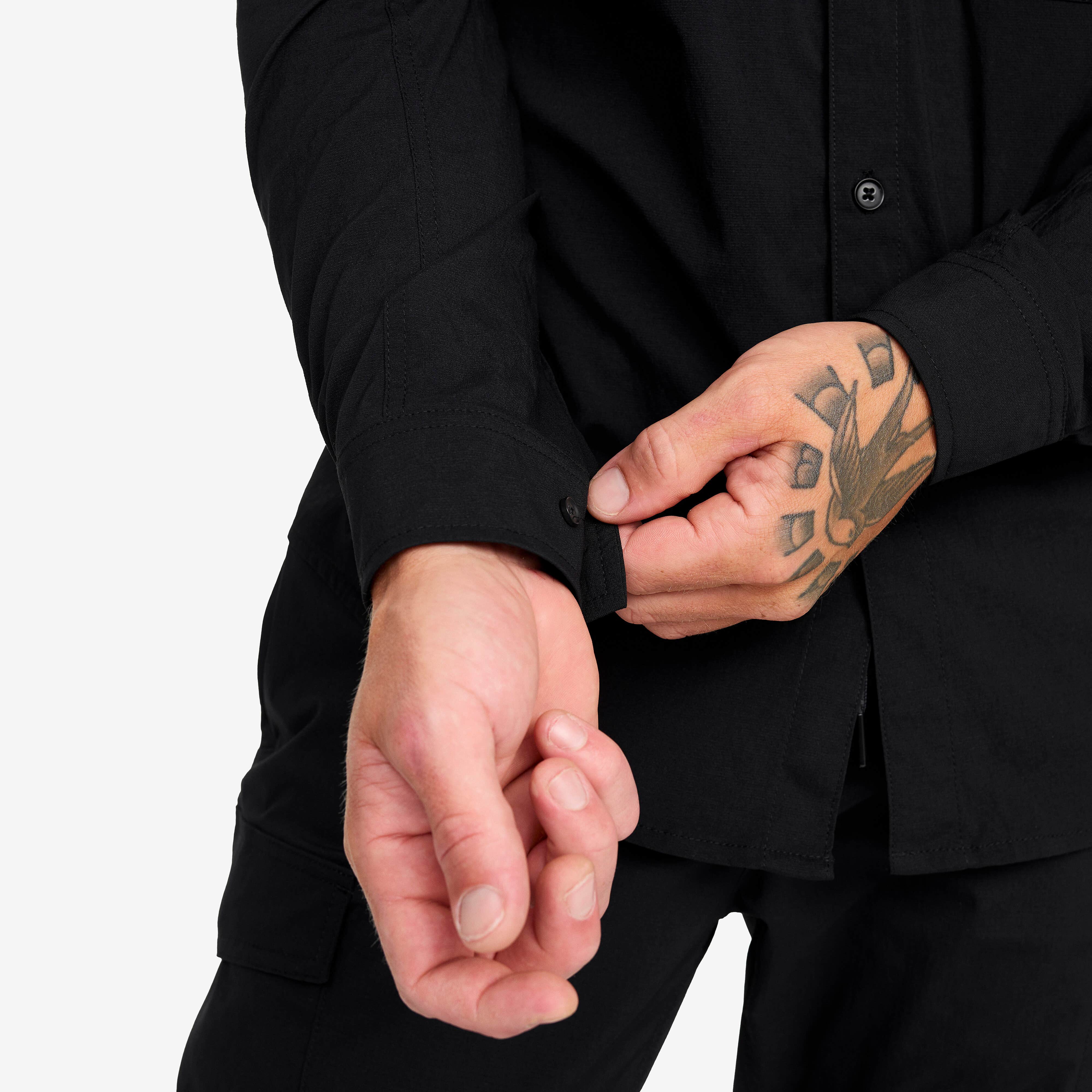 Preparation Stretch Shirt Homme Black