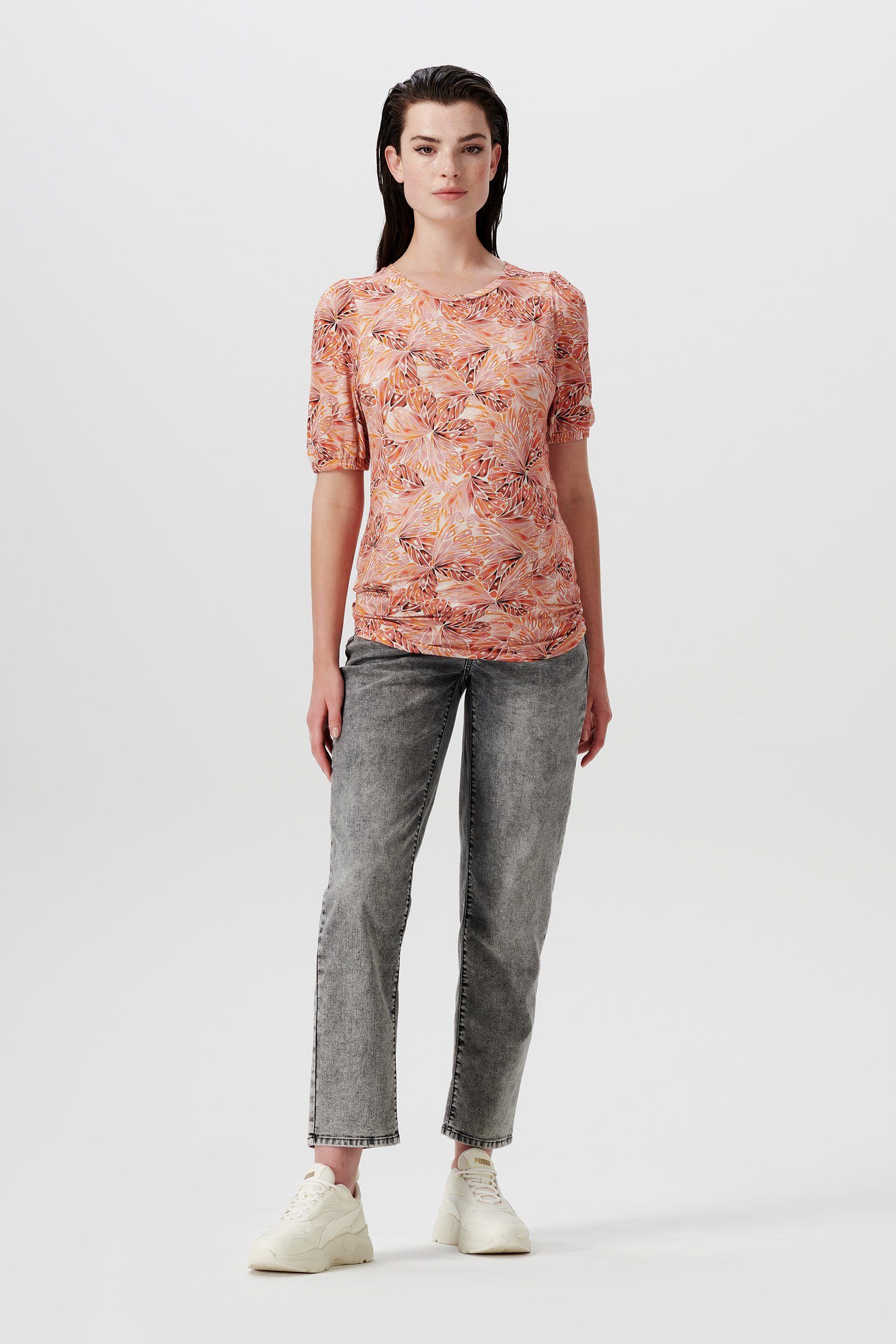 Supermom Umstandsshirt Supermom T-shirt Florala (1-tlg)