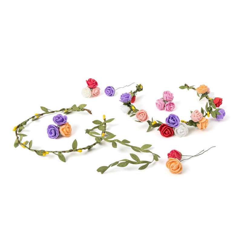 6 couronnes de fleurs à créer Oxybul