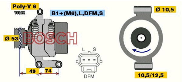 FRIESEN Lichtmaschine Ford 9042790 - ATU