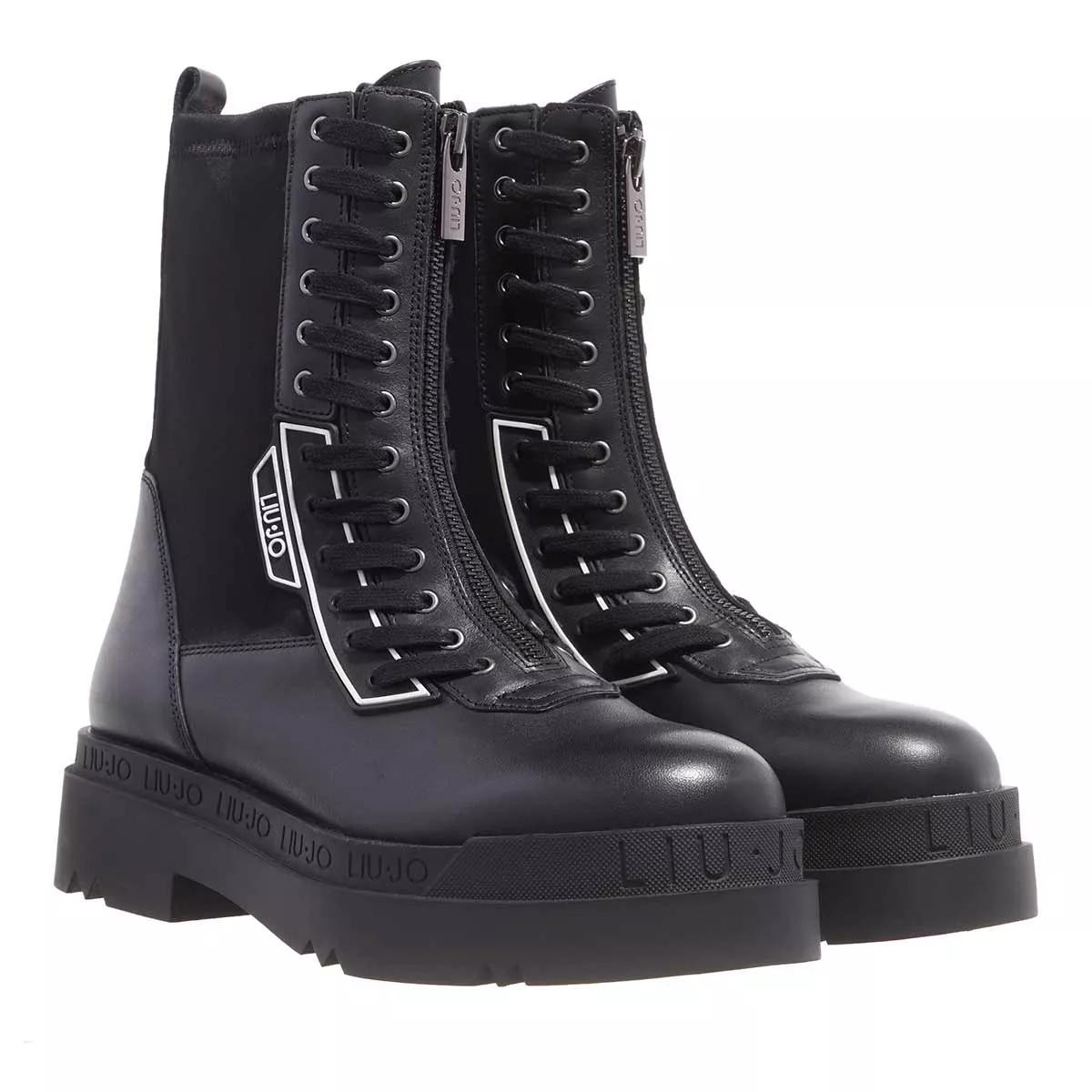 LIU.JO Stiefeletten schwarz Schnürstiefel