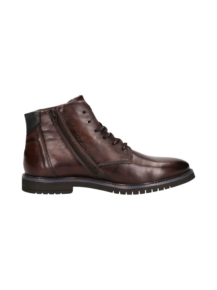 Bugatti Schnürstiefel in braun günstig kaufen 42