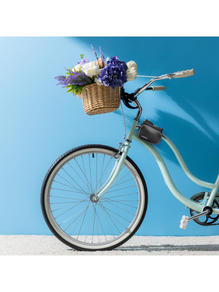 relaxdays Fahrrad Rahmentasche in Schwarz günstig kaufen onesize
