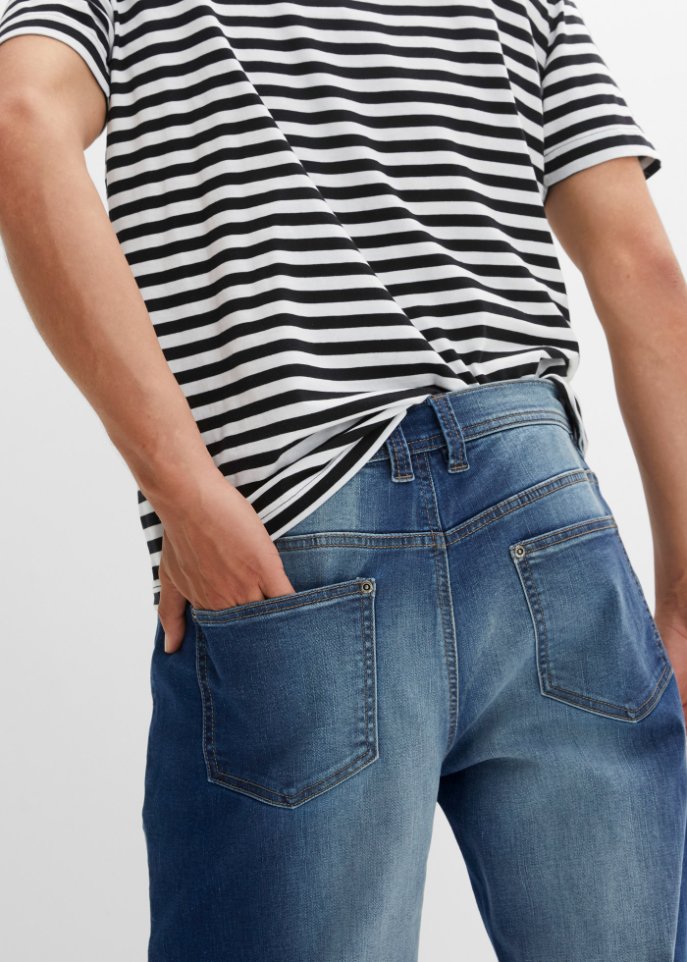 Regular Fit Stretch-Jeans, Tapered