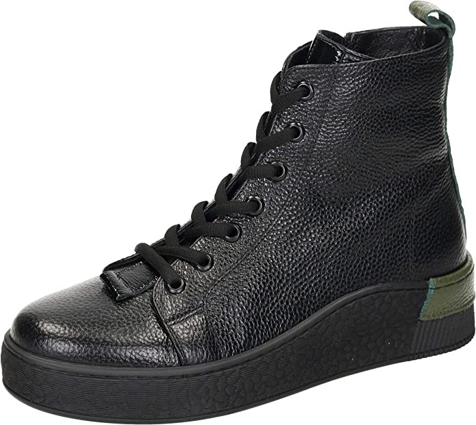 MANITU Stiefeletten schwarz