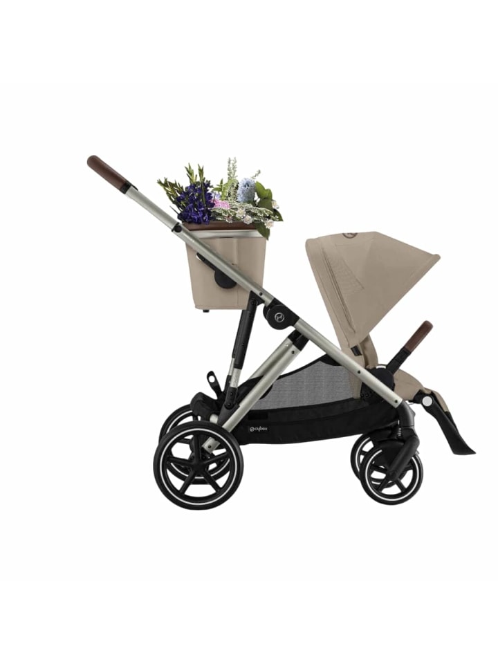 Cybex Cybex Gazelle S Kinderwagen - Farbe: Almond Beige / Gestell Taupe günstig kaufen onesize