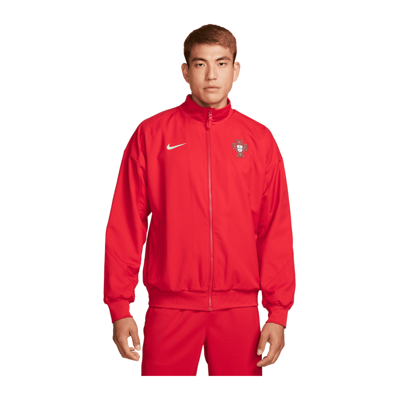 Nike Portugal Anthem Jacke EM 2024 Rot F631