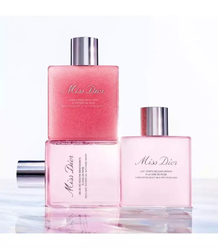 MISS DIOR HUILE CORPS EXFOLIANTE Huile de douche exfoliante
