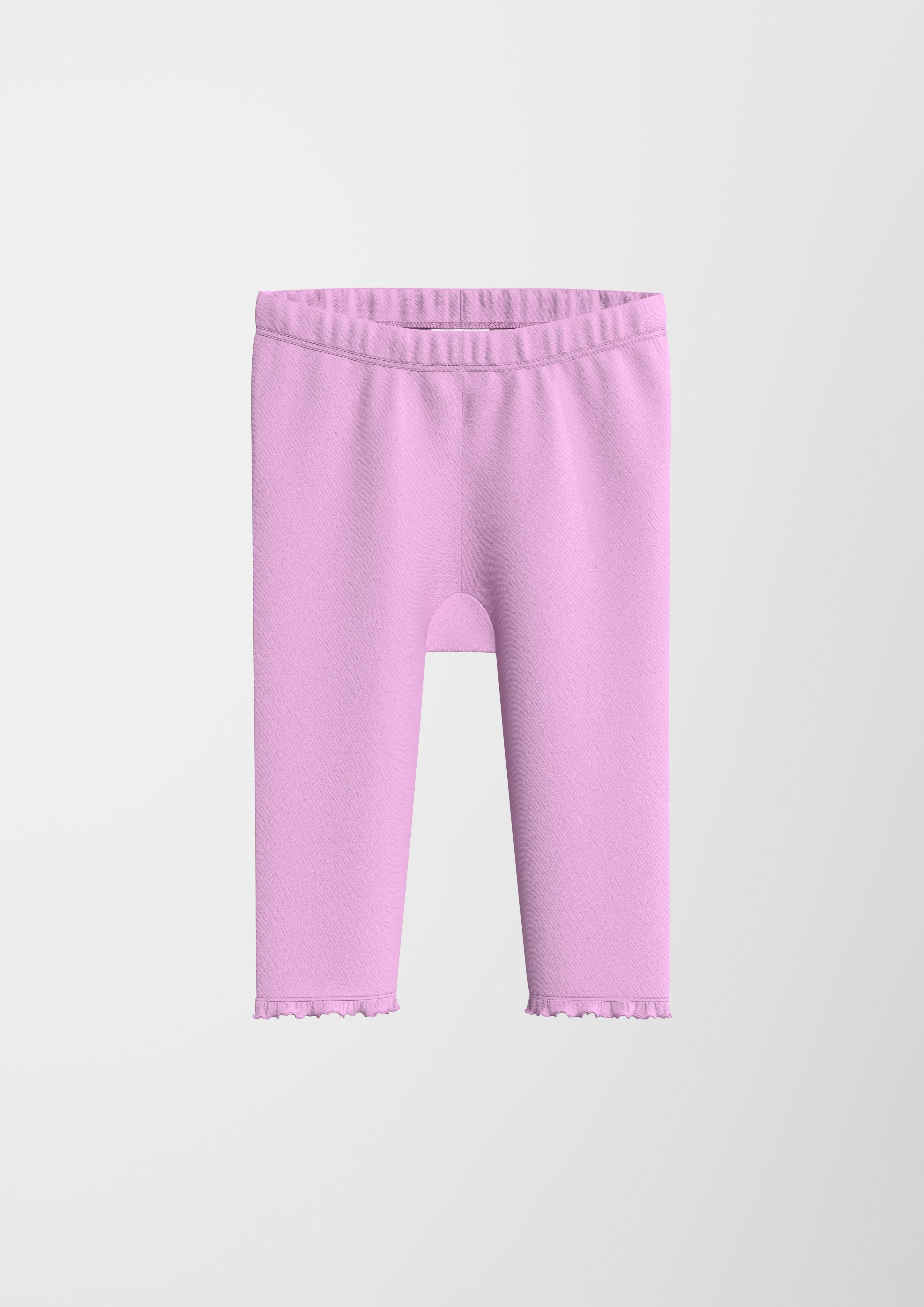 Leggins mit gerüschtem Saum  2142902-4442