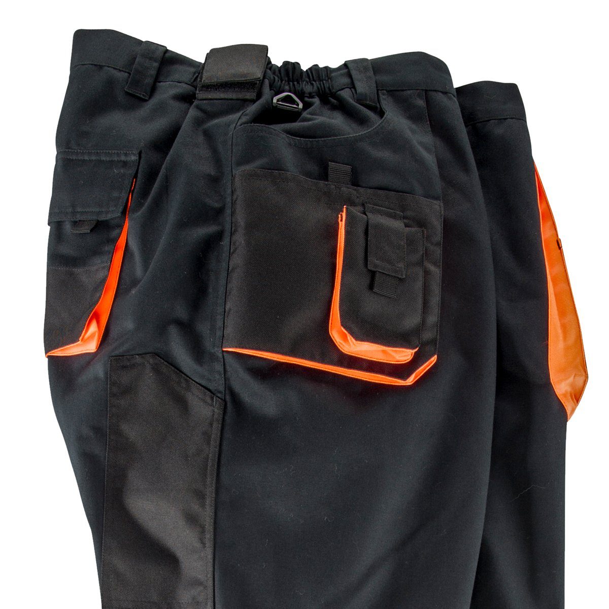 ABRAXAS Arbeitshose Übergrößen Herren Arbeitshose Dehnbund schwarz Marc&Mark by Abraxas