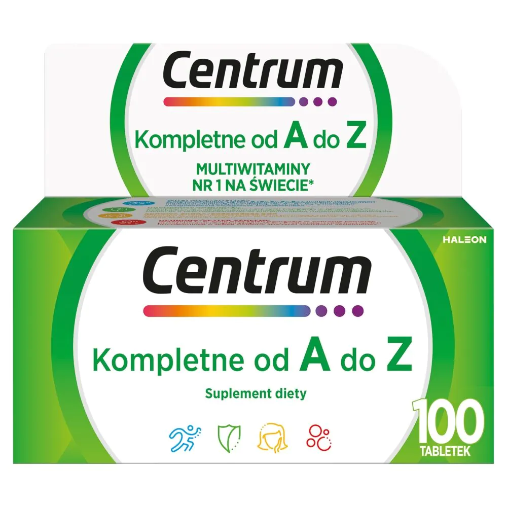 Kompletan centar od A do Ž, set vitamina i minerala, 100 tableta