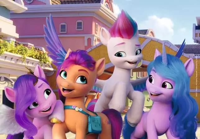 Kinderpuzzle ab 4 Jahren - My Little pony Movie - 24 Teile