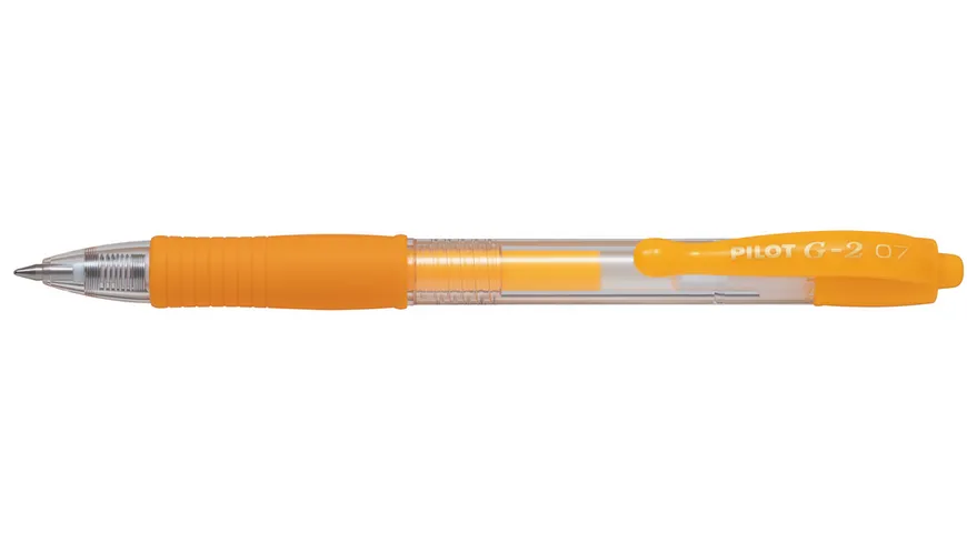 PILOT Gelschreiber G2-7 0.7 (M) Neonapricot