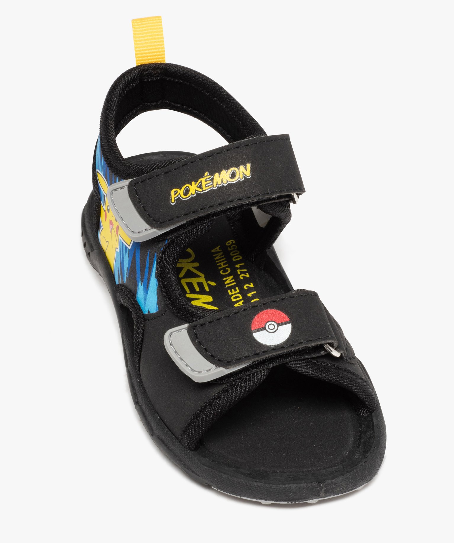 Sandales sport Garçon Pikachu à scratchs - Pokémon bleu | GEMO
