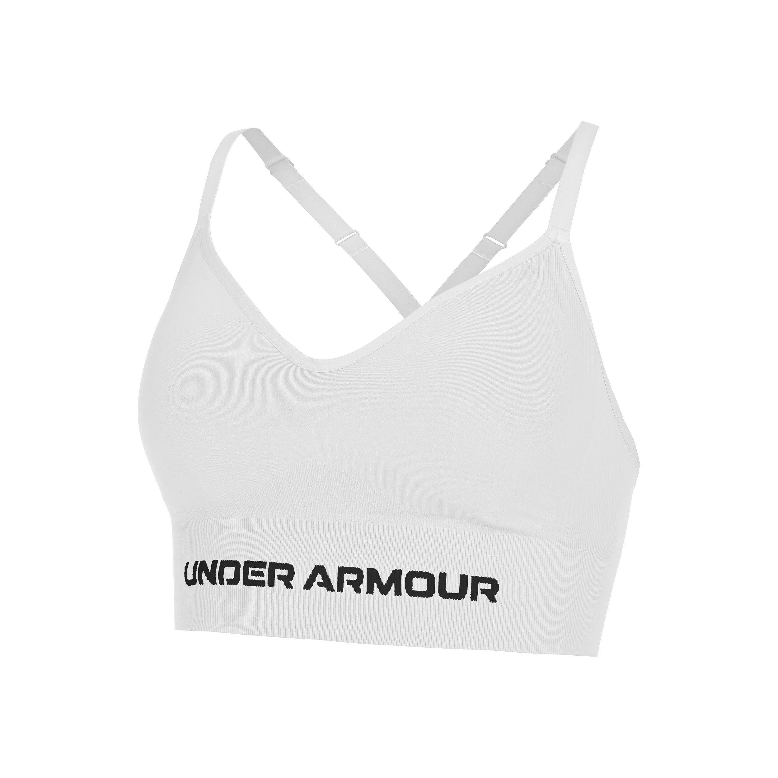 Vanish Seamless Low Sport-BH Damen - Weiß
