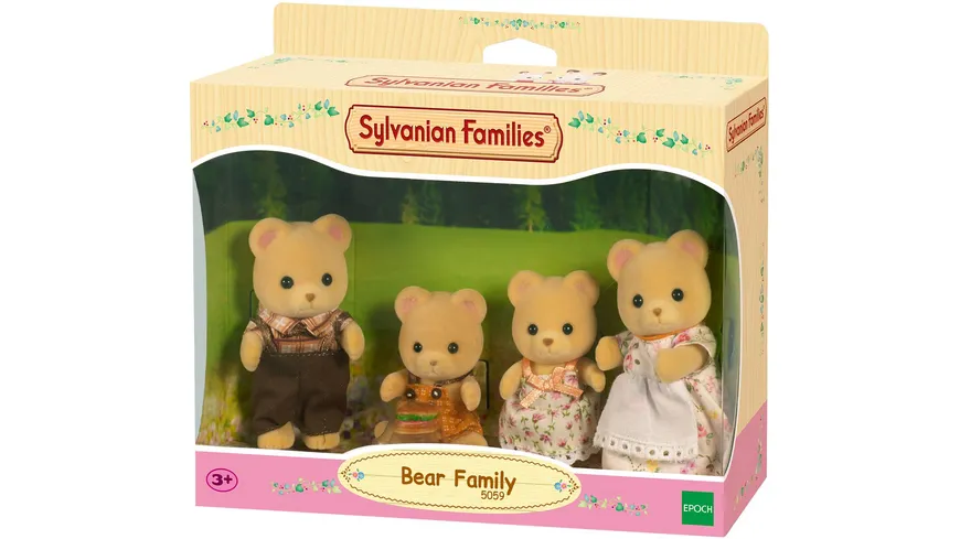 Sylvanian Families - Bären - Familie Pelzig