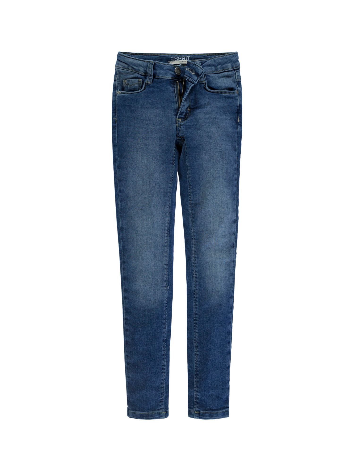 Esprit Regular-fit-Jeans Stretch-Jeans mit Weitenservice und Verstellbund